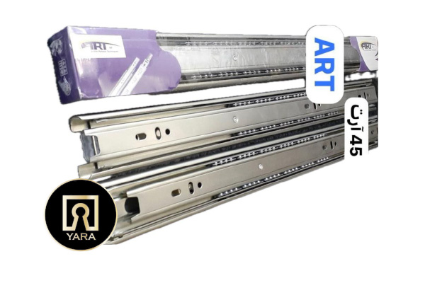 ریل سه تکه عرض45