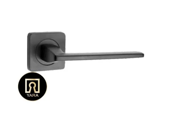 دستگیره درب ورودی مشکی مدل 2200R-یارایراق دستگیره درب ورودی مشکی مدل 2200R-یارایراق