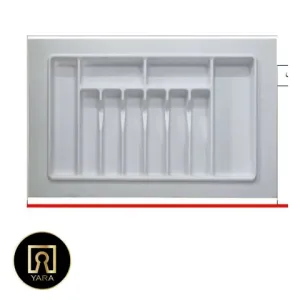 جا قاشقی داخل کشو (مواد نو) با کیفیت ساخت بالا، طراحی کاربردی و مناسب نظم‌دهی کشو آشپزخانه عرضه شده در فروشگاه یارایراق