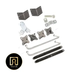 یراق تخت کمجا با استحکام بالا، کیفیت ساخت مناسب و نصب آسان عرضه شده در فروشگاه یارایراق