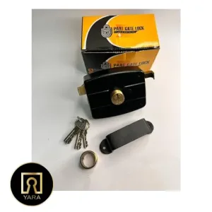قفل حیاطی کلید پله ای پات با کیفیت ساخت بالا، امنیت مناسب و عملکرد روان عرضه شده در فروشگاه یارایراق