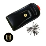 قفل حیاطی برقی پنج ستاره با کلید کامپیوتری-یارایراق