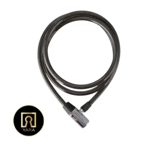 قفل سیم بکسلی دوچرخه سایز 15 با طول 1200 میلیمتر-یارایراق