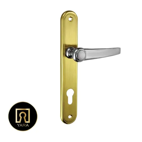 دستگیره پلاک درخش طلایی و کروم کد 1615 دلتا-Delta دستگیره پلاک درخش طلایی و کروم کد 1615 دلتا-Delta از فروشگاه یارایراق