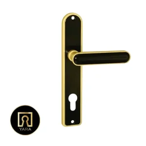 دستگیره پلاک لوکس زرد و مشکی کد 21 21 دلتا-Delta از فروشگاه یارایراق