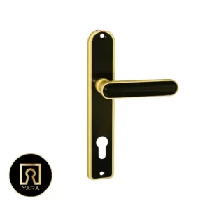 دستگیره پلاک لوکس زرد و مشکی کد 21 21 دلتا-Delta از فروشگاه یارایراق