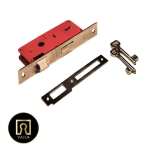 قفل برنجی 7 سانت رزت خور فاصله 45 آراد عرضه شده در فروشگاه یارایراق