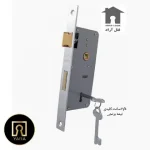 قفل 6.5 کلیدی نیمه برنجی آراد - فروشگاه یارایراق