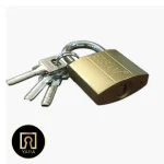 قفل آویز گوسام سایز 63 کلید ناودانی عرضه شده در فروشگاه یارایراق