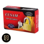 قفل آویز گوسام سایز 63 کلید ناودانی عرضه شده در فروشگاه یارایراق